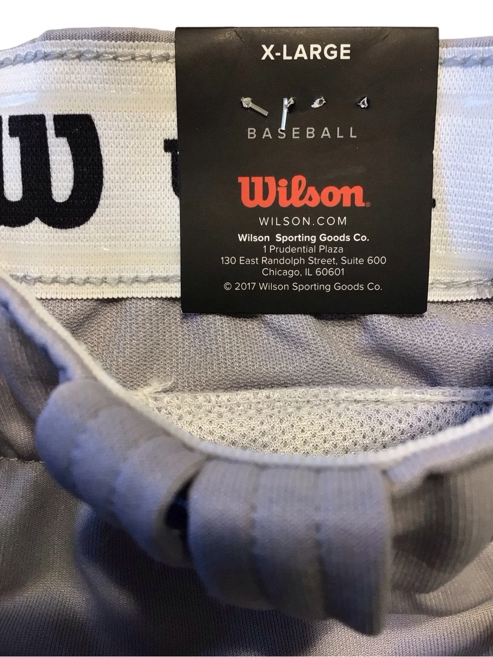Wilson Gray Athletic Baseball Pants size XL